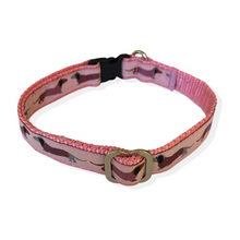 Load image into Gallery viewer, Dachshund Dog Collar (Pink & Blue)