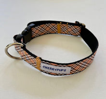 Load image into Gallery viewer, Burberry Look Check Dog Collar