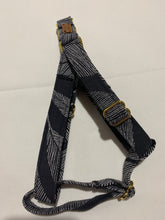 Load image into Gallery viewer, Silver Leaves On Stonewash Black Step-in Harness