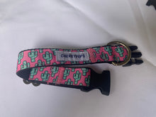 Load image into Gallery viewer, Hot Pink Cactus - Dog Collar - 25mm