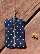Load image into Gallery viewer, White Stars On Navy Doggy Bag Holder
