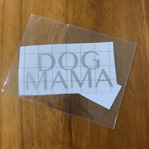 Dog Mama Car Sticker