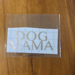 Dog Mama Car Sticker