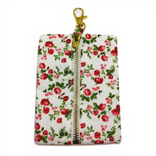 Load image into Gallery viewer, Red Roses On Cream Doggy Bag Holder
